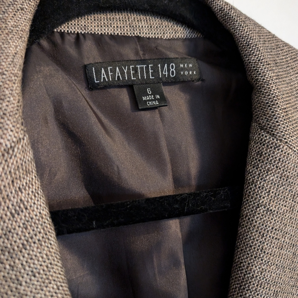Lafayette 148 blazer coat jacket for work or office size 6 - Picture 2 of 5